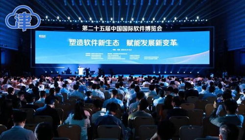 共謀發(fā)展 共商合作 第二十五屆中國(guó)國(guó)際軟件博覽會(huì)在天津開(kāi)幕